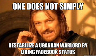 There's way more going on with this image than just a smart-ass caption. (credit: http://www.quickmeme.com/boromir)