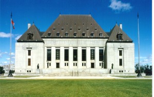 The Supreme Court of Canada building in Ottawa. (credit: Wikipedia)