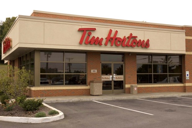 Tim Hortons markets itself as a welcoming representation of Canadian values. But there are no women on the 11-member board of its parent company. (credit: cbj.ca)